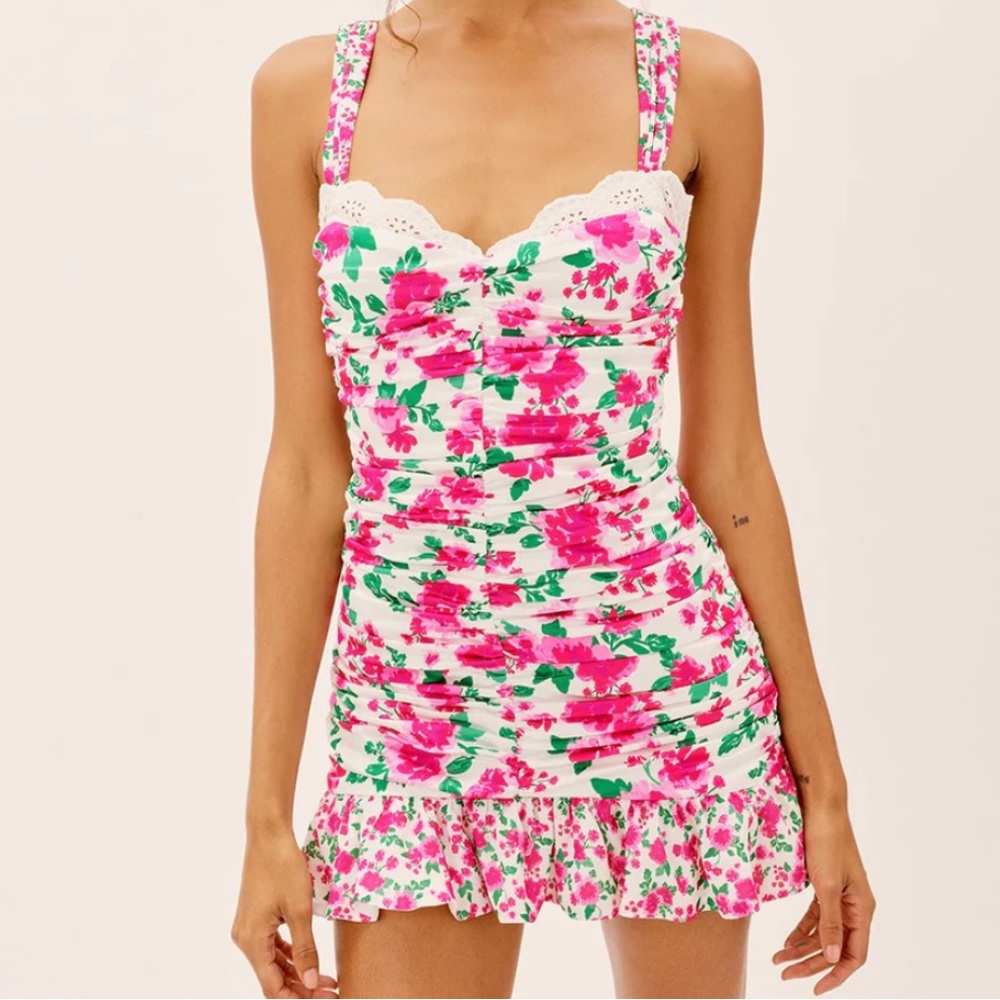 For Love and Lemons Petal Tank Dress Size Small